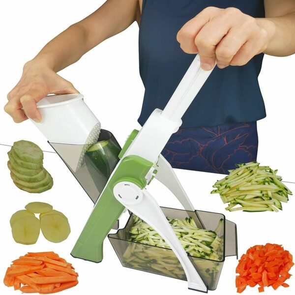 Adjustable 4 In 1 Vegetable Cutter Chopper